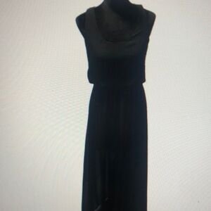 Elegant Black Sleeveless Dress